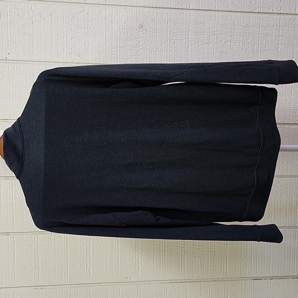 NIKE Dri-Fit Men's Dark Gray Performance Zip-Up Activewear Lightweight Jacket - Picture 3 of 9